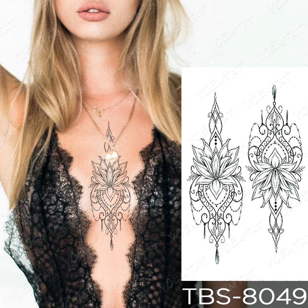 Waterproof Tribal Totem Temporary Tattoo Sticker For Women And Men Waist,  Arm, Foot From Semenlockring, $6.12 | DHgate.Com